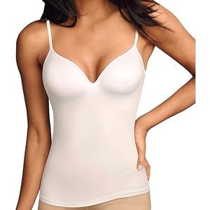 Self Expressions Wirefree Camisole with Foam Cups (00509) M/White